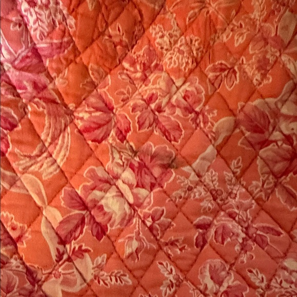 Vera Bradley Vintage Hope Toille Duffel Quilted Floral Travel Tote - Picture 2 of 4